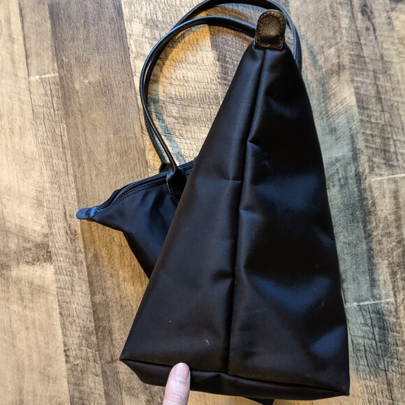 Longchamp Les Pliages Neo Tote Bag Black Nylon & Leather - Picture 5 of 10